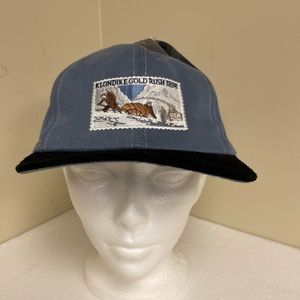 Klondike Gold Rush 100th Anniversary Commemorative Adjustable Snapback Hat Flaw